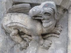 Corbel at Malá Strana Bridge Tower, Charles Bridge, Prague