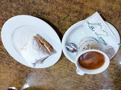 Coffee and Miguelito pastry