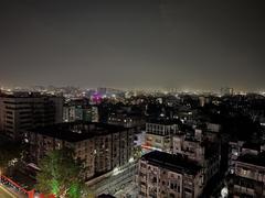 Night view of Nagpur from Sitabuldi Area