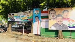 Campaign office of VikasThakre of INC at Chhota Tajbag, Nagpur