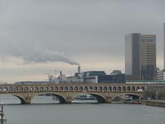 Pont de Bercy and BnF in Paris