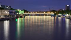 Bercy Bridge in Paris with street photography elements