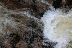 Geroldsau Waterfall after prolonged rainfall