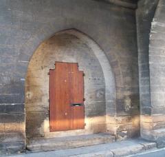 interior of Porte Saint Roch in Avignon