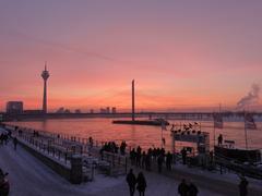 Altstadt 40213 Düsseldorf Germany panoramic view