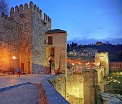 El Puente de San Martín in Toledo, Spain