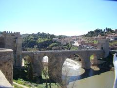 San Martín Bridge in Toledo, Spain