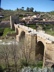 San Martín Bridge in Toledo, Spain