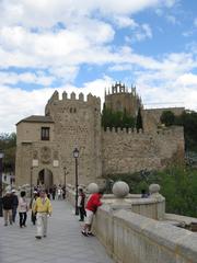 Gate-Bridge of San Martín in Toledo