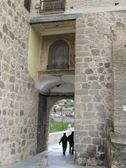 Gate-Bridge of San Martín in Toledo