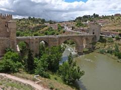 Puente de San Martín, Toledo at sunset