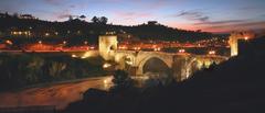 Panoramic view of San Martín Bridge