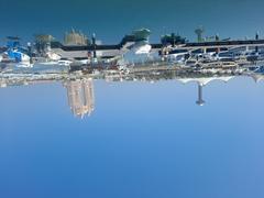 Panoramic view of Abu Dhabi skyline