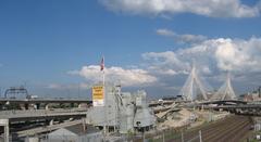 Boston Sand and Gravel with Bunker Hill Bridge in June 2008