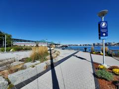 Boston Harborwalk at Spaulding Hospital in Charlestown