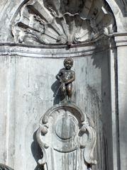 Manneken Pis in Brussels 2005