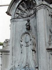 Manneken Pis statue in Brussels, Belgium