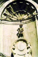 Manneken Pis statue in Brussels