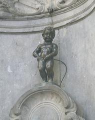 Manneken Pis statue in Brussels