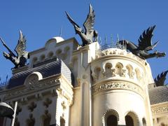 Detail of the House of Dragons in Ceuta