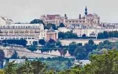 Chateau de St-Germain-en-Laye viewed from Chatou