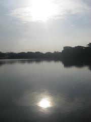 Dharmasagar Pond at noon