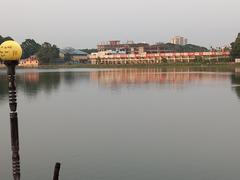 Scenic view of Dharmasagar lake in Cumilla