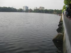 View of Dharmasagar Pond in Comilla, June 2013