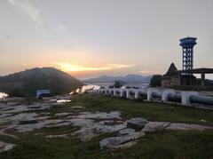 Dharmasagar Dam morning view