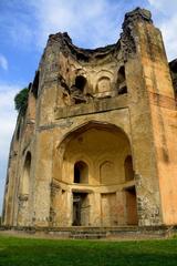 Ruins of Farah Bagh Palace in Ahmednagar