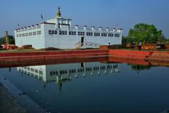 Maya Devi Temple, Lumbini in Rupendehi District of Nepal