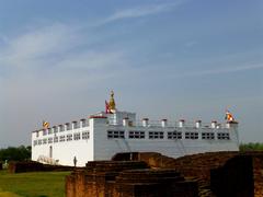 Mayadevi Temple from South-West in Lumbini