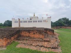 birthplace of Lord Buddha with Ashok Pillar at Lumbini