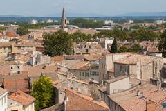 View over Avignon from Jardin des Doms