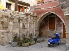 Arimondi Fountain in Rethymno Crete