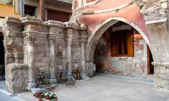 Rimondi Fountain in Rethymno Greece