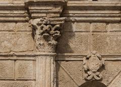 Detail of the Rimondi fountain in Rethymno, Crete