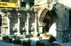 Rimondi Fountain in Rethymno, Crete