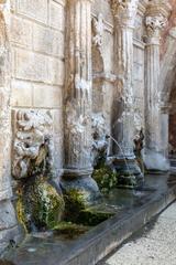 Photo of the Rimondi Fountain in Rethymno, Crete, Greece