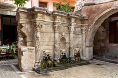 Rimondi Fountain in Rethymno, Crete