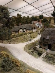 Pendon Museum street scene model in Oxfordshire