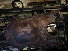 Ex voto on the grille at Asamkirche in Munich