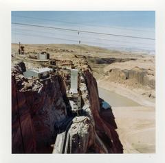 Glen Canyon Dam in 1961 on the Colorado River in Page, Arizona