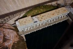 Glen Canyon Dam generator building in Arizona