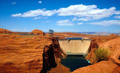 Glen Canyon Dam on Lake Powell