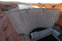 Glen Canyon Dam in Page, Arizona