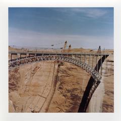 Glen Canyon Dam on Colorado River, Page, Arizona