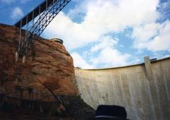 Glen Canyon Dam on the Colorado River in Page, Arizona