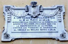 Plaza del Dos de Mayo in Madrid