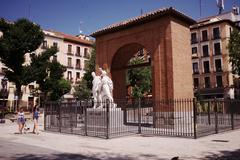 Madrid cityscape in June 2018